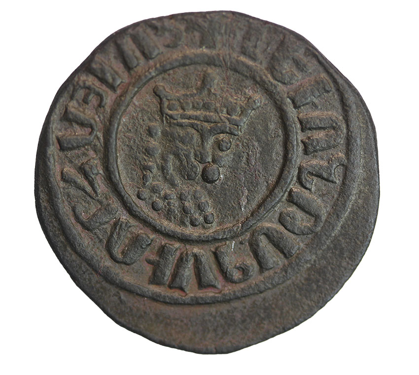  Cilician,Armenien ,Levon I. 1198-1219,AE Tank 7,19 g. , 29 mm   