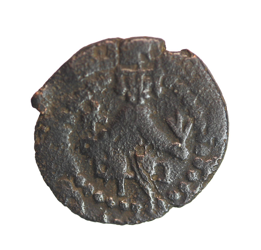  Cilician,Armenien ,Levon IV. 1320-1342,AE Pogh 1,31 g. , 15 mm   