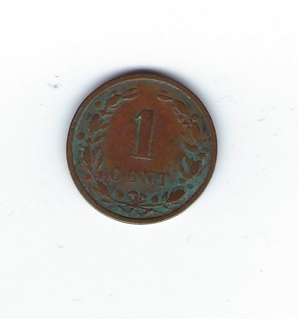  Niederlande 1 Cent 1900   