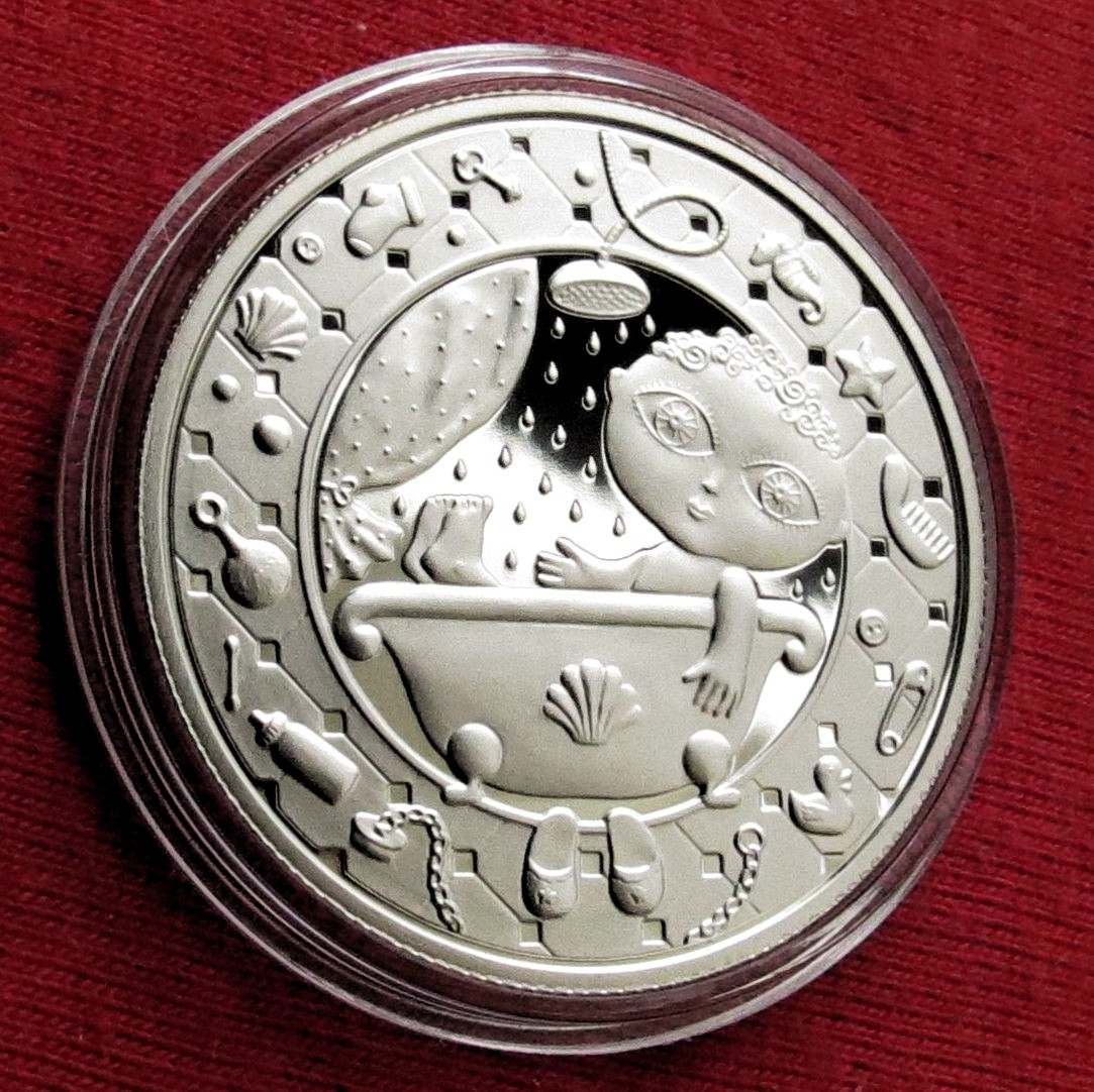 Weissrussland Belarus 1 rubel 2009 Sternzeichen Wassermann