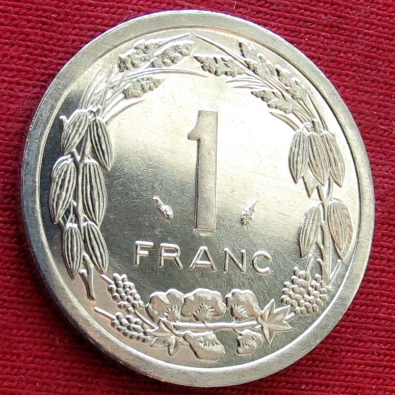  Westafrika 1 Franc 1990   