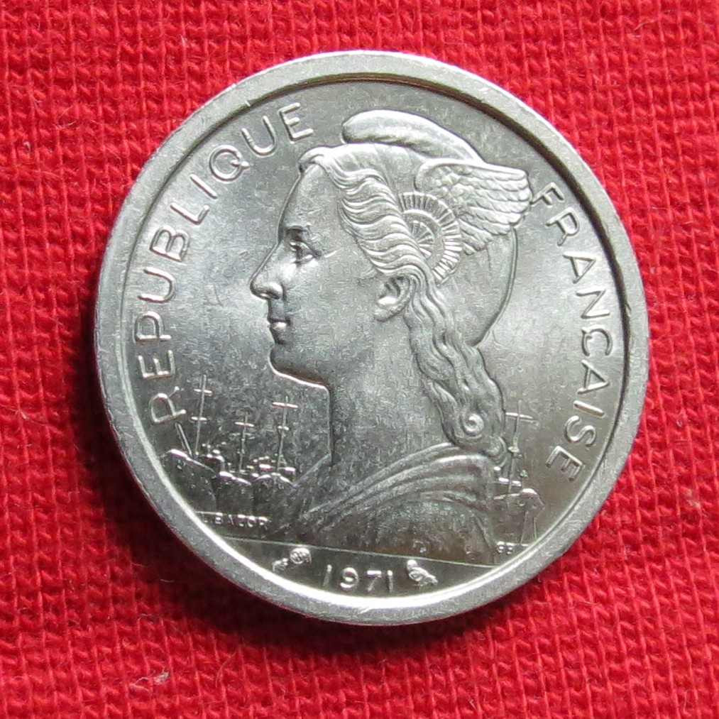  Afars und Issas 1 Franc 1971   