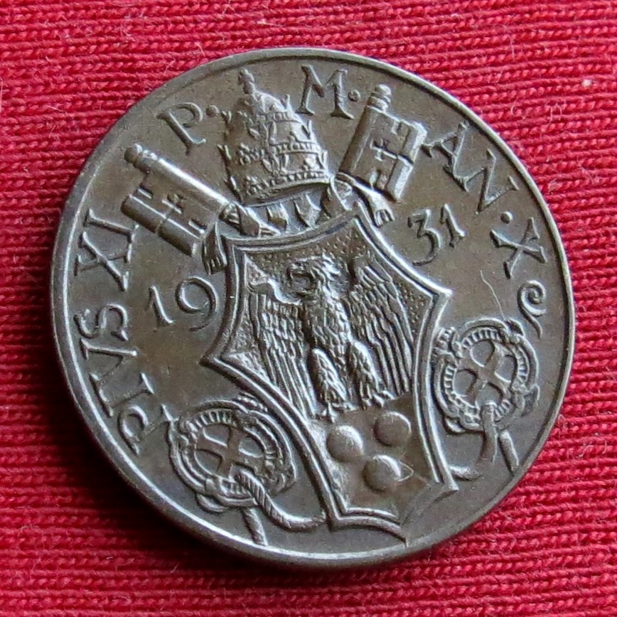  Vatikan 10 centesimi 1931  №1   