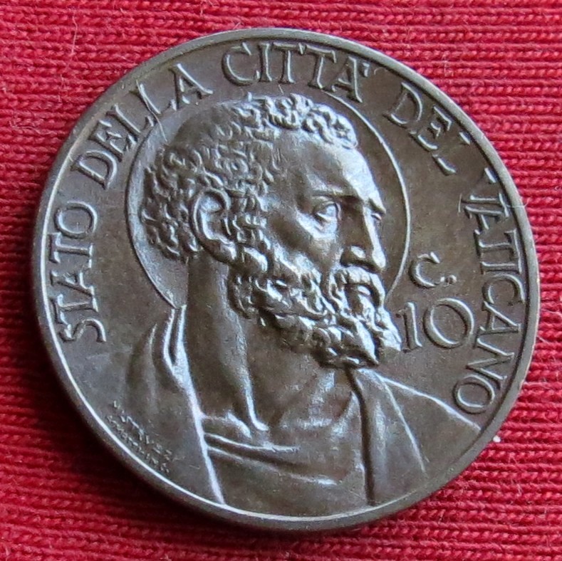 Vatikan 10 centesimi 1932 №1