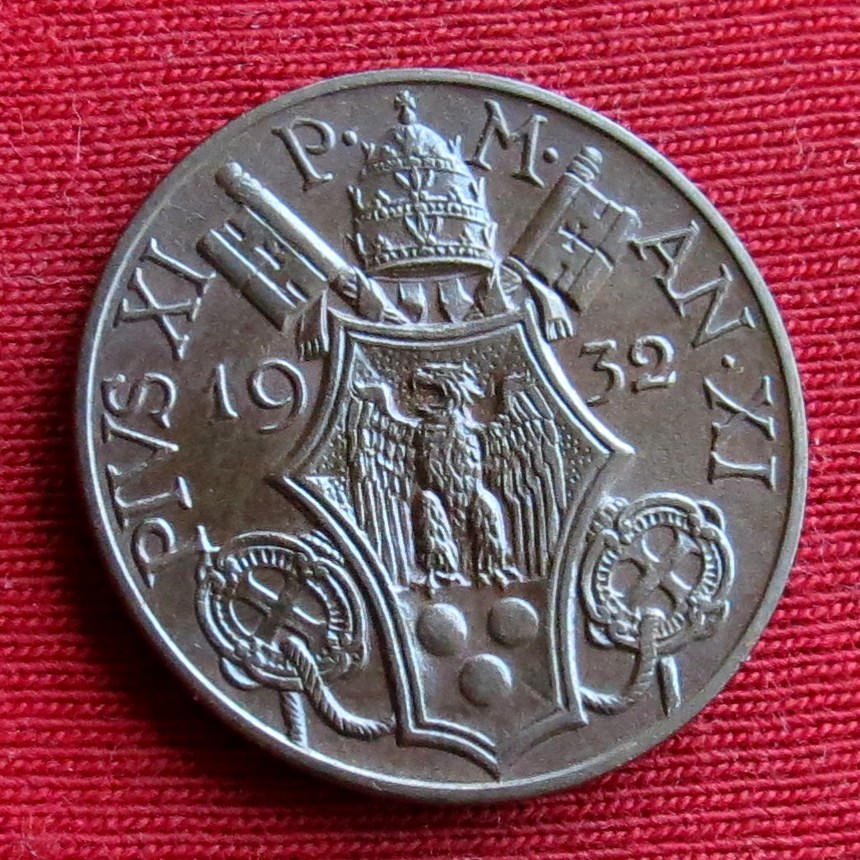  Vatikan 10 centesimi 1932  №1   