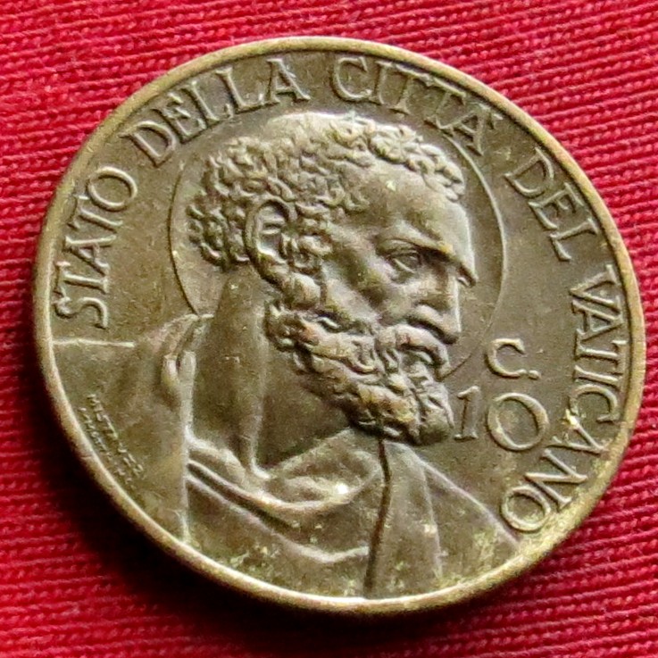 Vatikan 10 centesimi 1939   