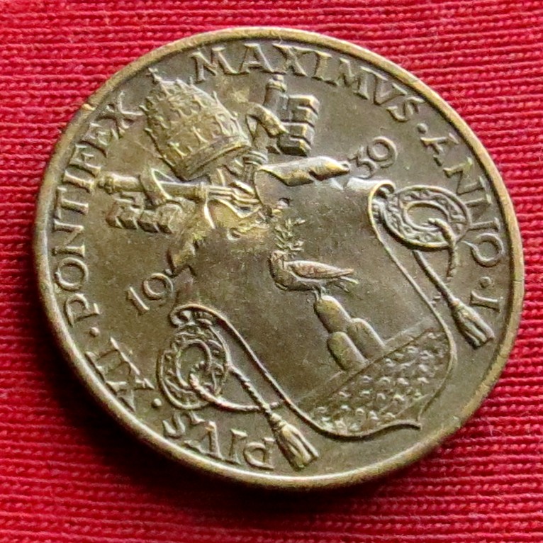  Vatikan 10 centesimi 1939   