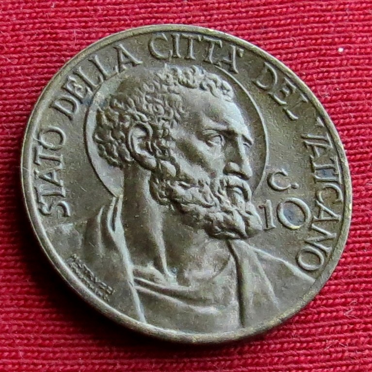 Vatikan 10 centesimi 1940 №1