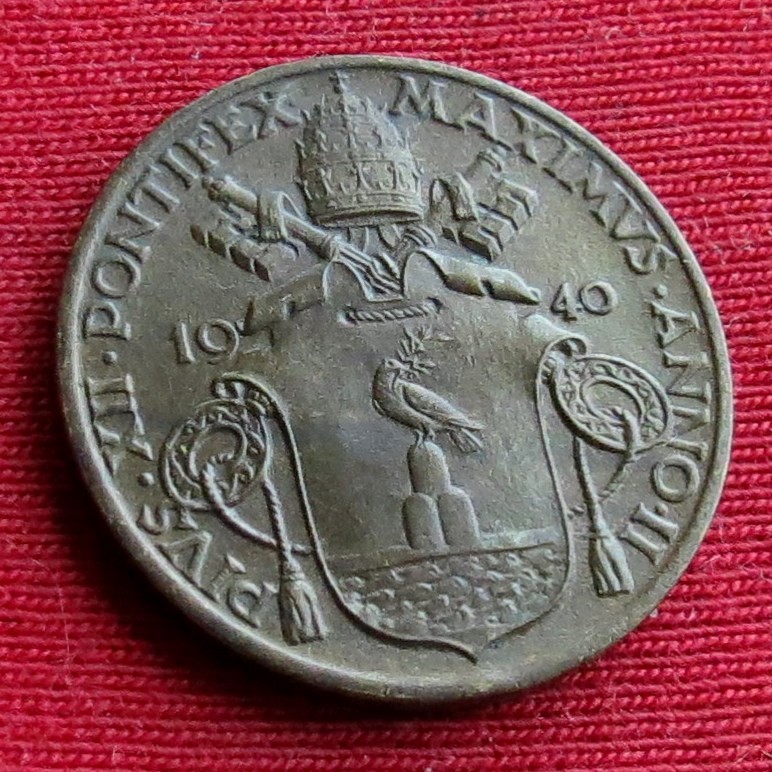  Vatikan 10 centesimi 1940  №1   