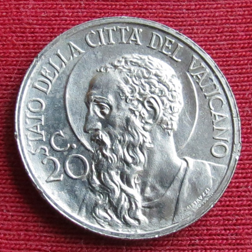  Vatikan 20 centesimi 1930   