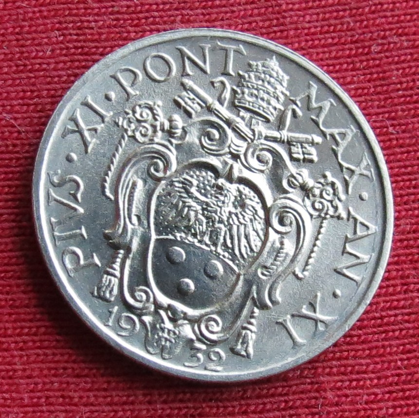  Vatikan 20 centesimi 1932   