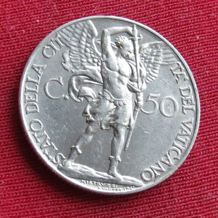  Vatikan 50 centesimi 1933 / 1934  №1   
