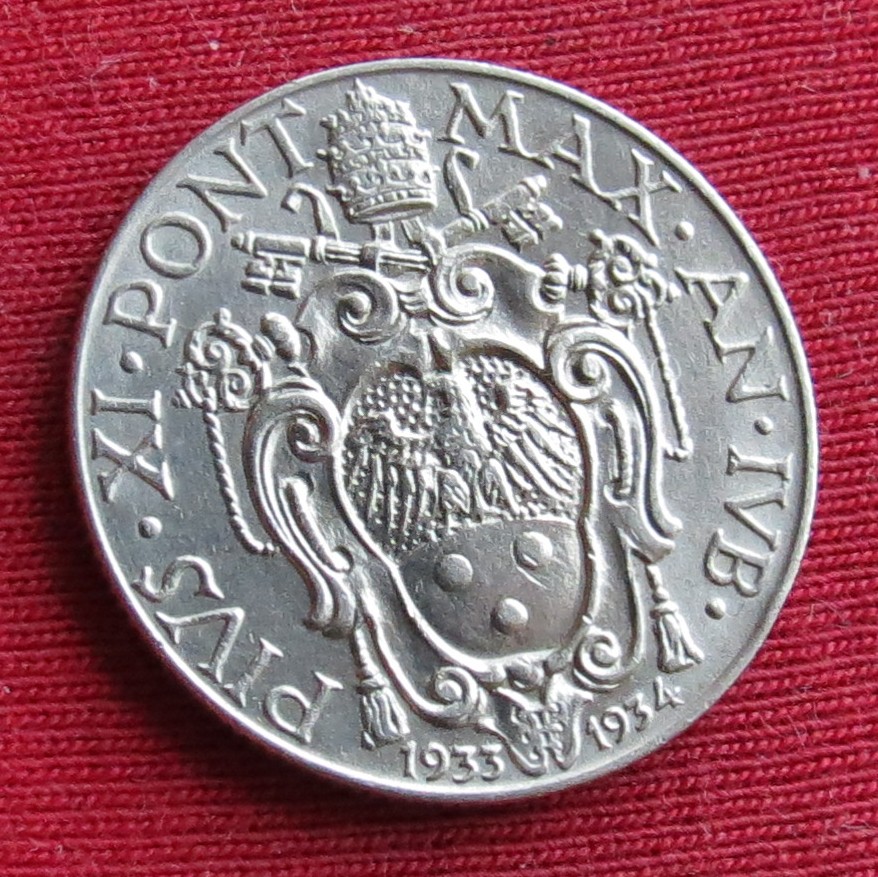  Vatikan 50 centesimi 1933 / 1934  №1   
