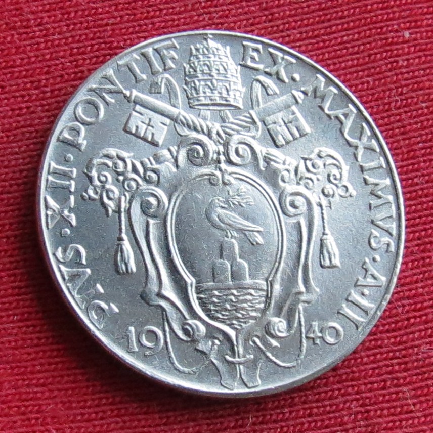  Vatikan 50 centesimi 1940   