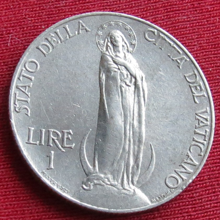  Vatikan 1 lira 1930   