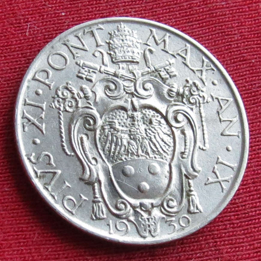  Vatikan 1 lira 1930   