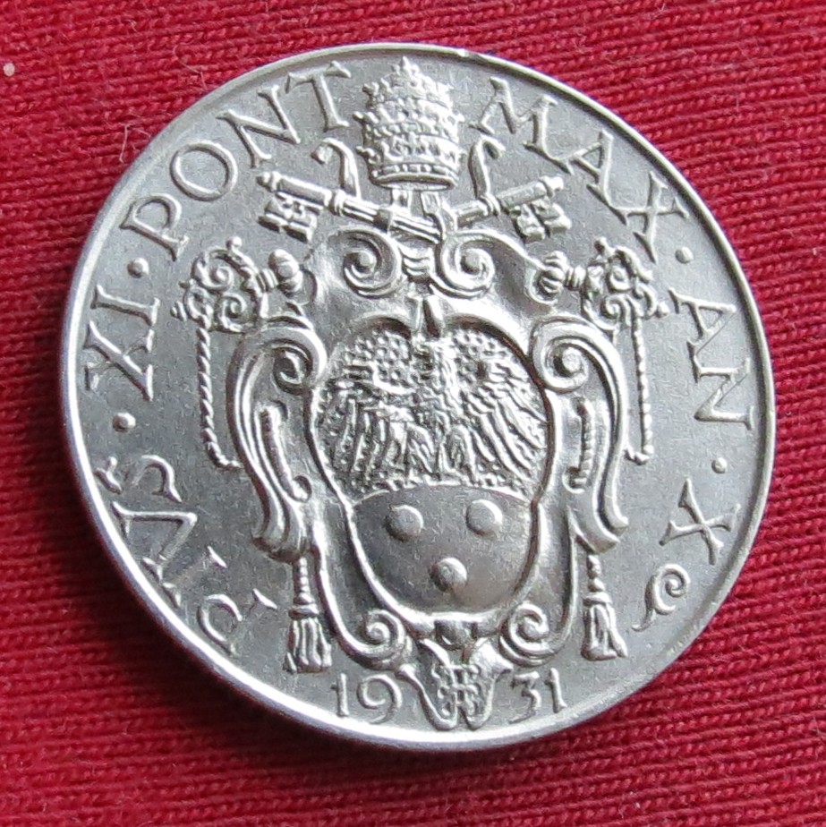  Vatikan 1 lira 1931 #1   