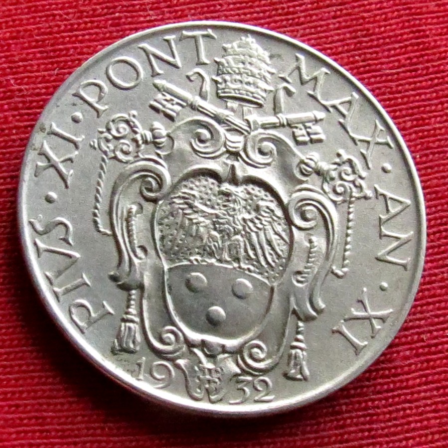  Vatikan 1 lira 1932 #1   