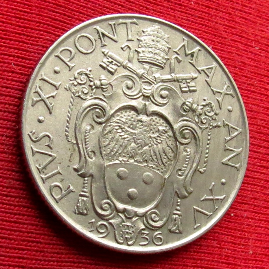  Vatikan 1 lira 1936   