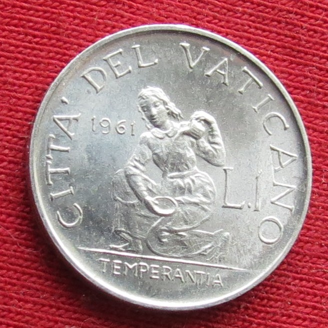 Vatikan 1 lira 1961
