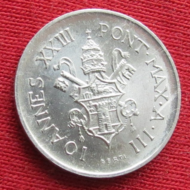  Vatikan 1 lira 1961   