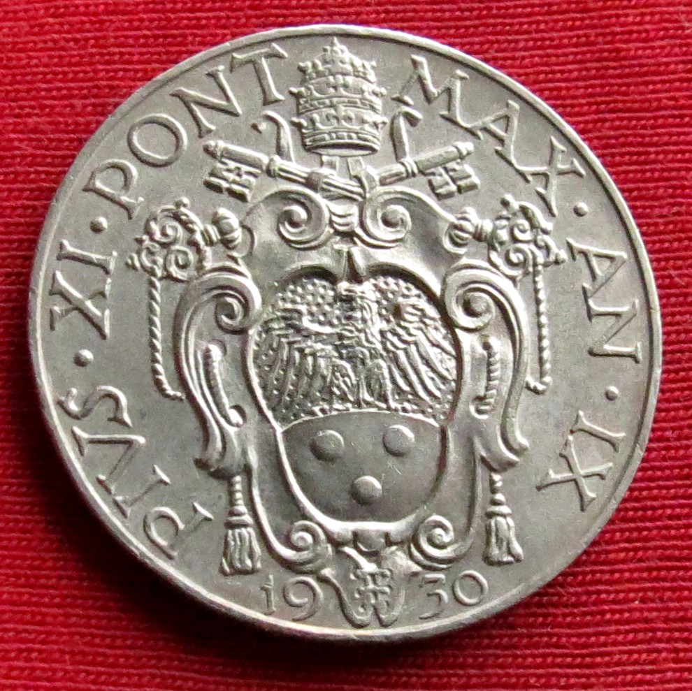  Vatikan 2 lire 1930 #1   