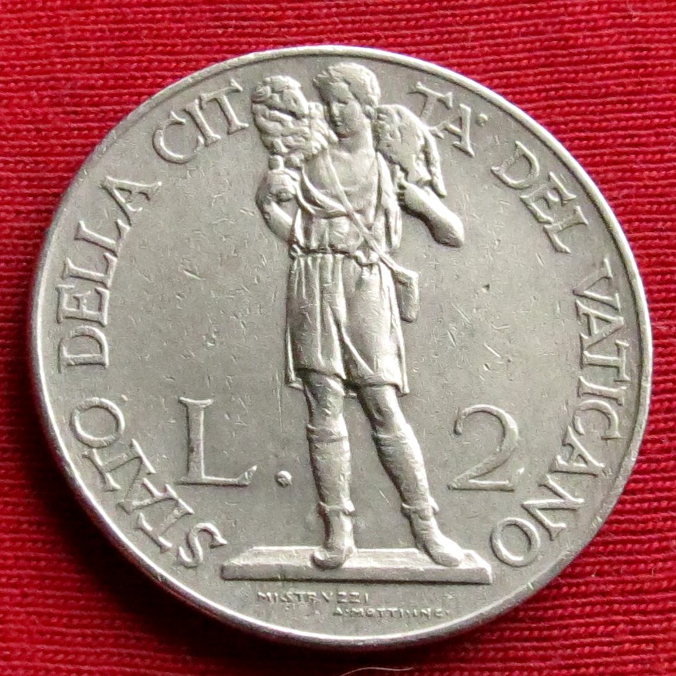  Vatikan 2 lire 1935   
