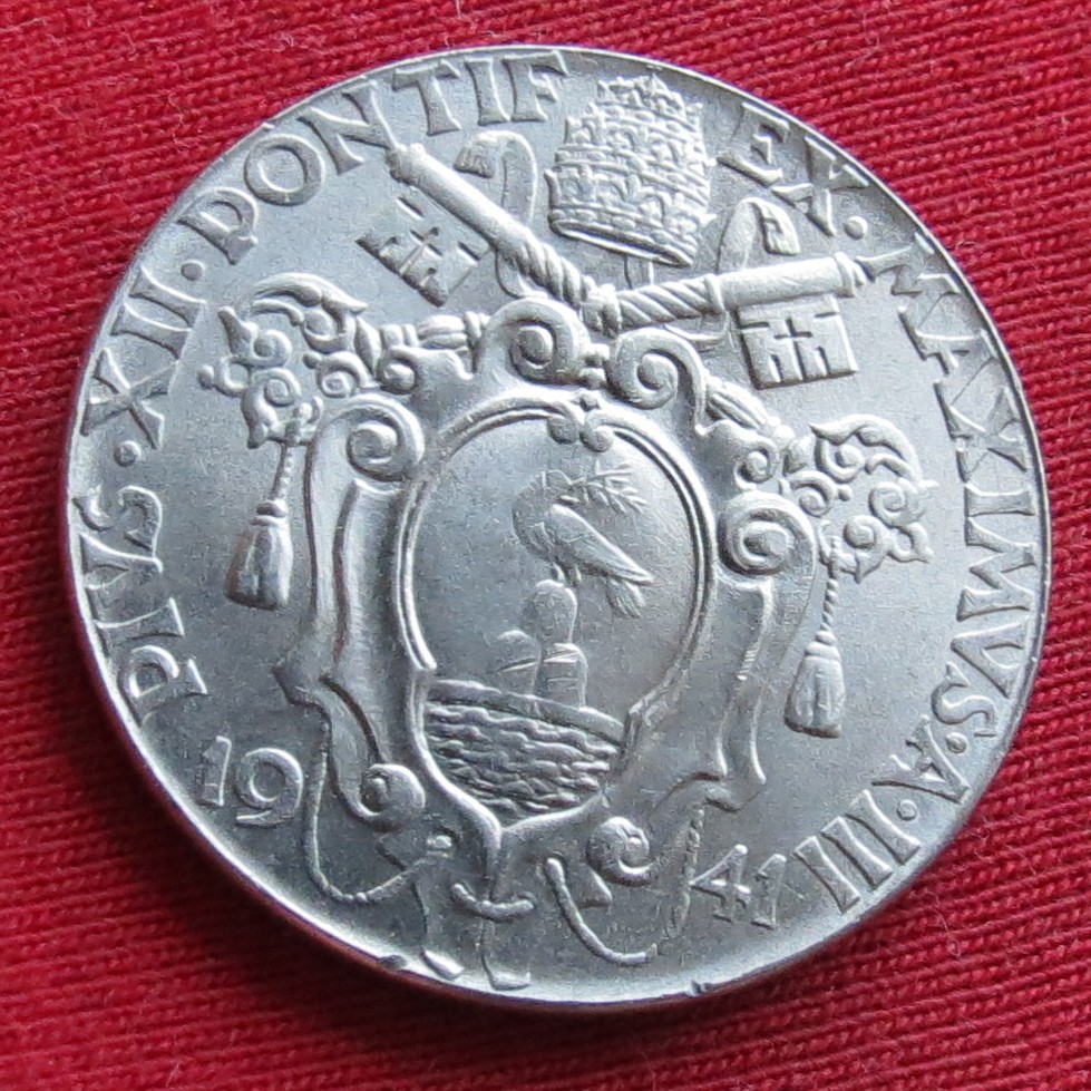  Vatikan 2 lire 1941   
