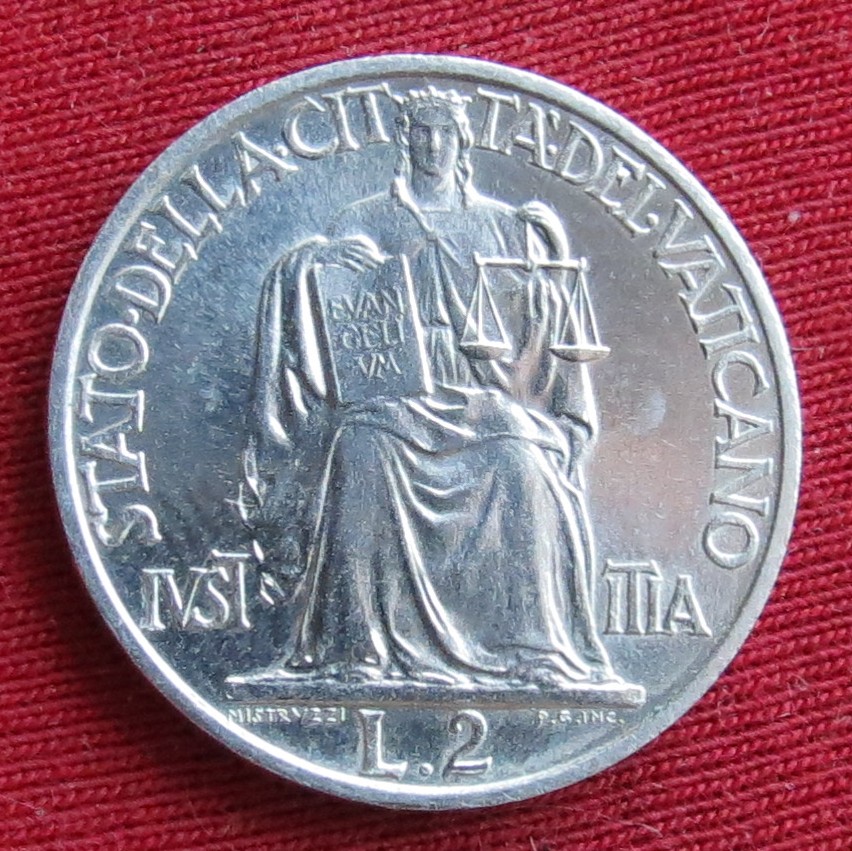 Vatikan 2 lire 1948