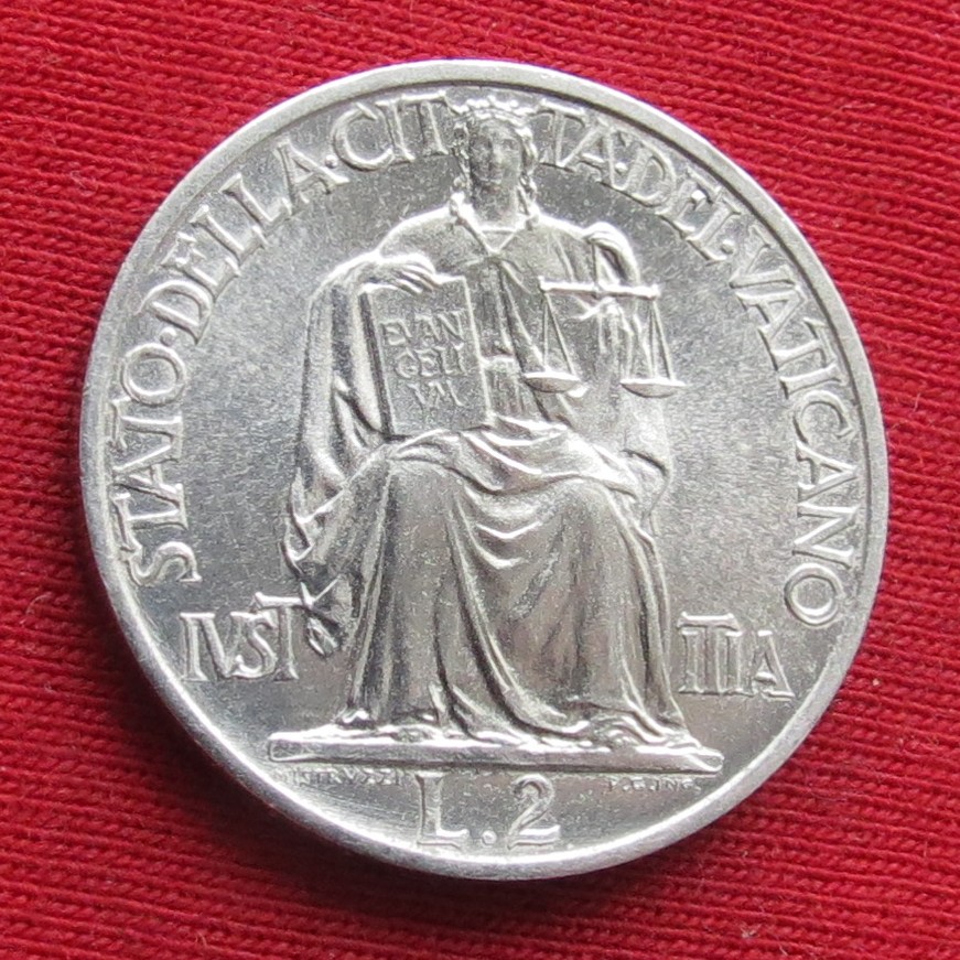 Vatikan 2 lire 1949