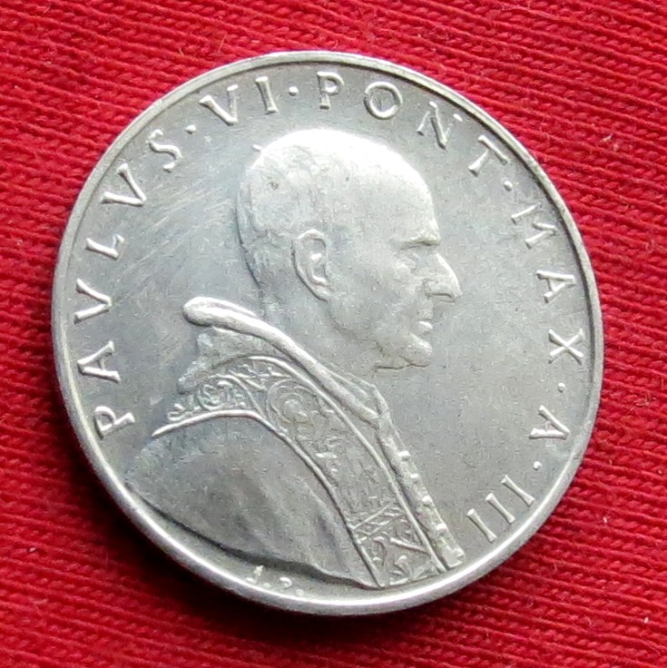  Vatikan 5 lire 1965   