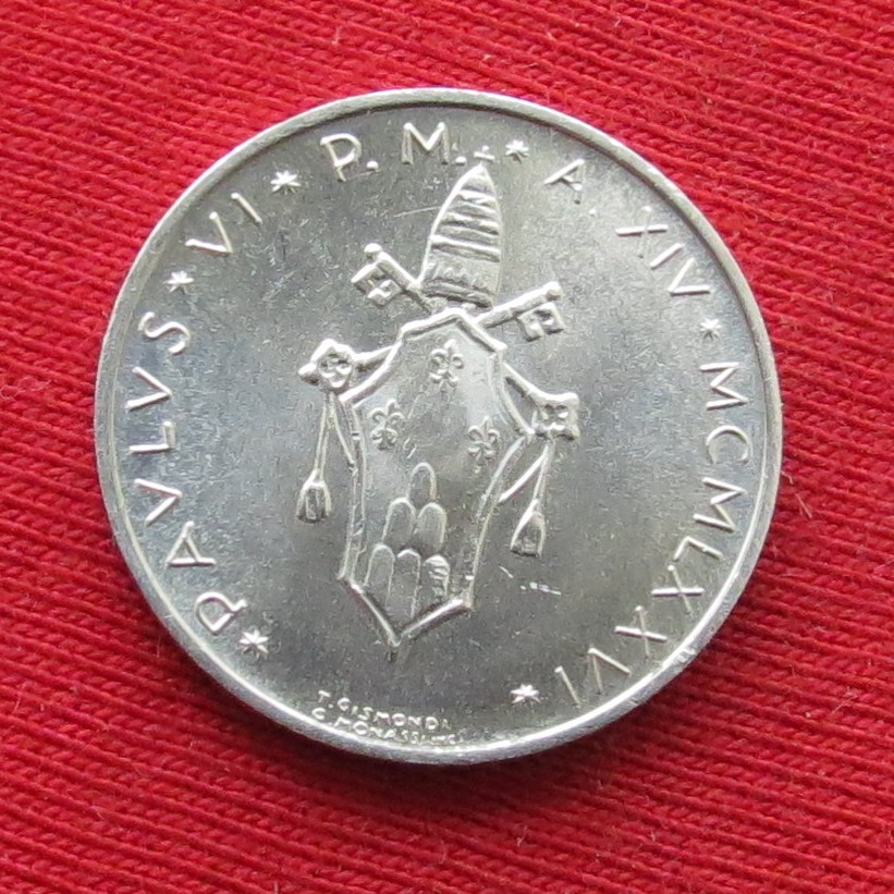  Vatikan 5 lire 1976   