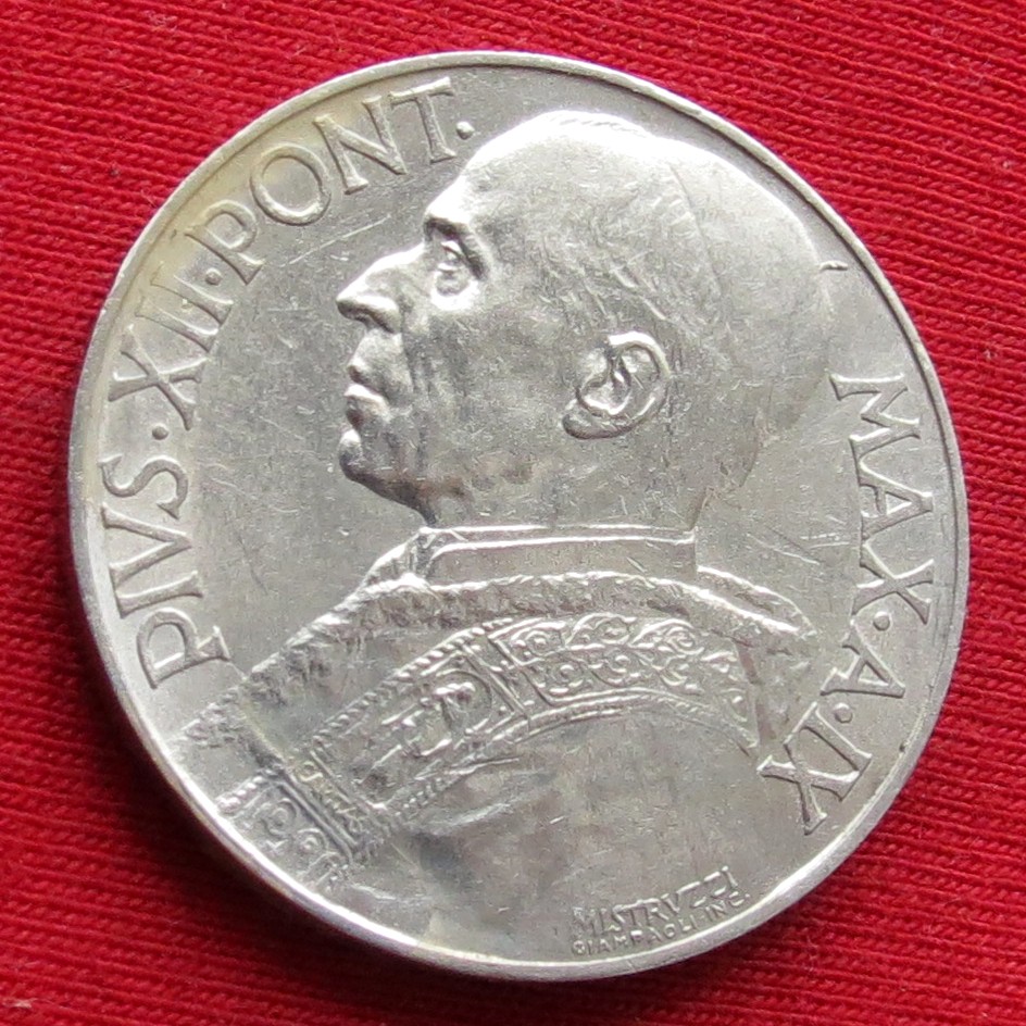  Vatikan 10 lire 1947   