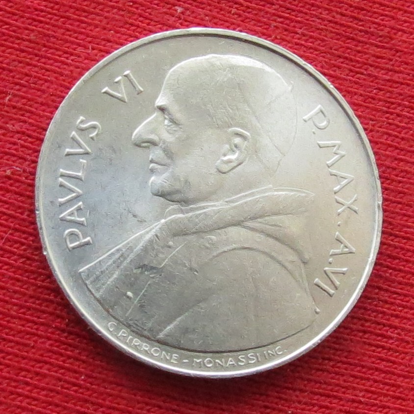  Vatikan 10 lire 1968   