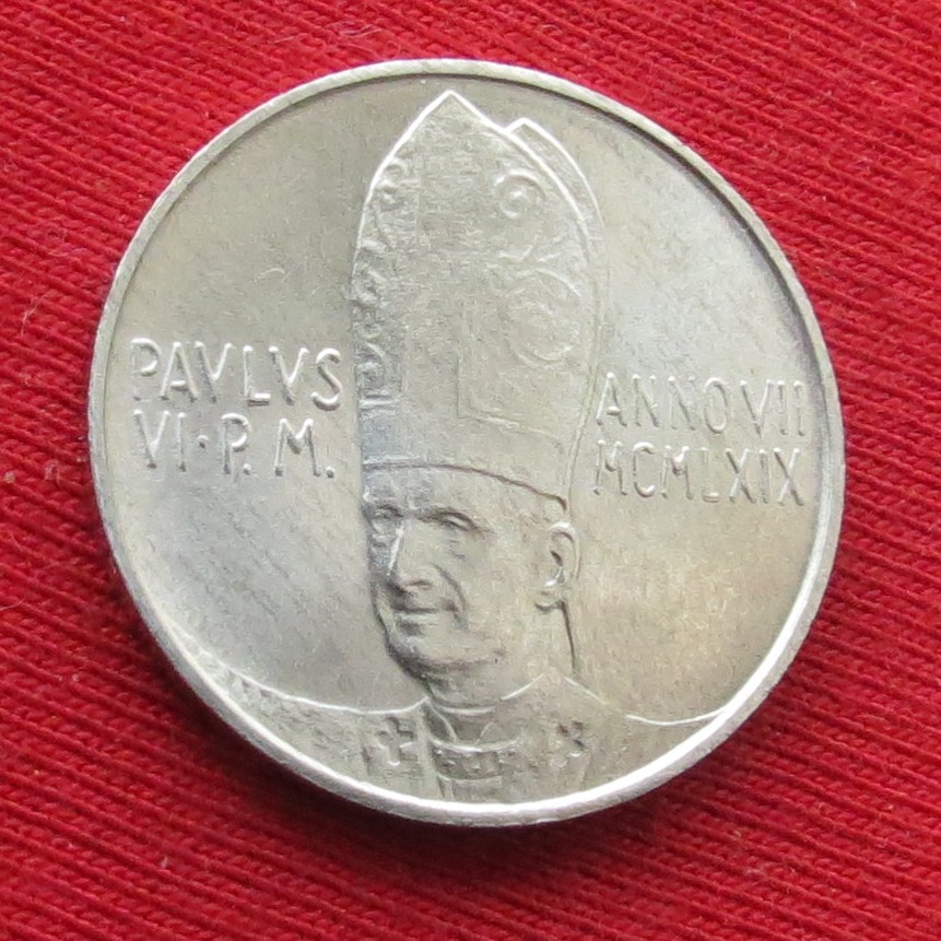  Vatikan 10 lire 1969   