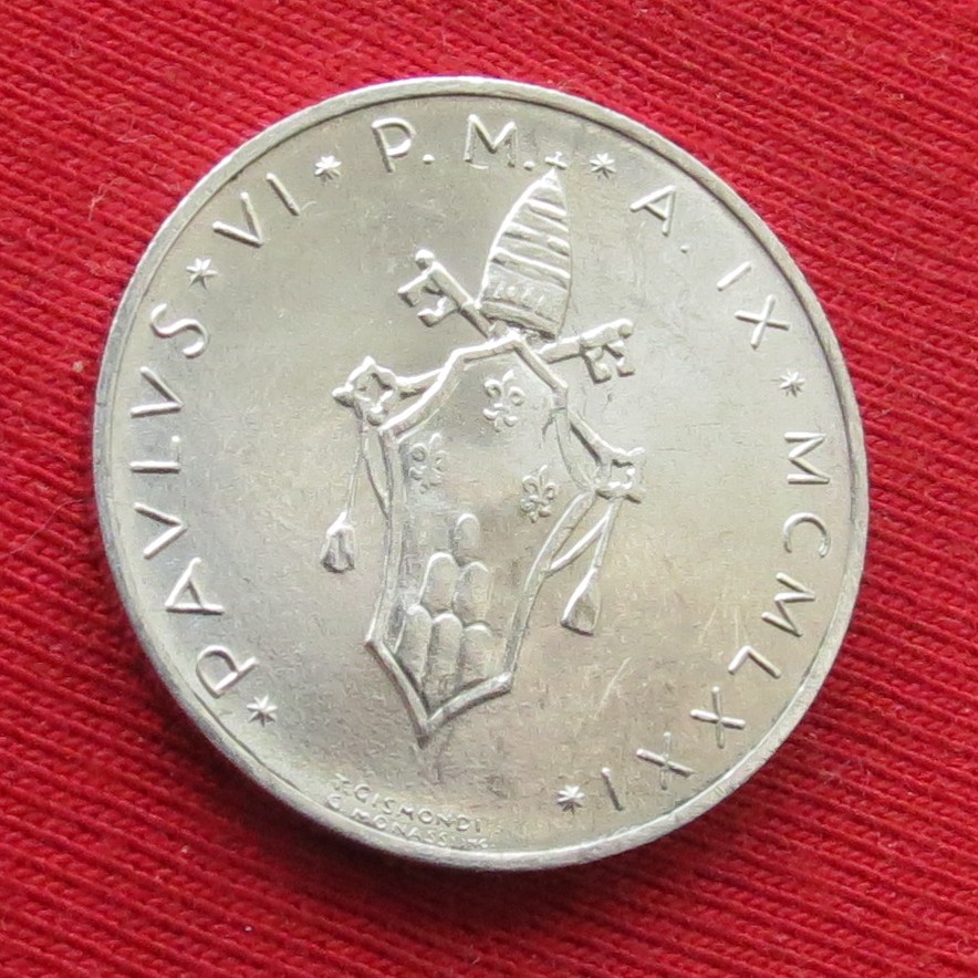  Vatikan 10 lire 1971   
