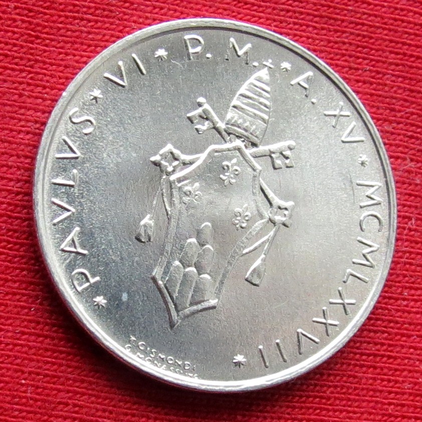  Vatikan 10 lire 1977   