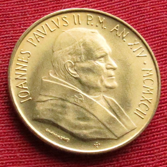  Vatikan 20 lire 1992   
