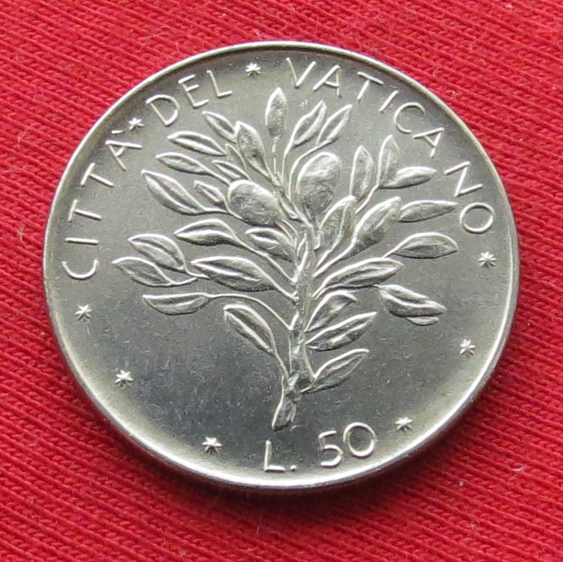 Vatikan 50 lire 1970