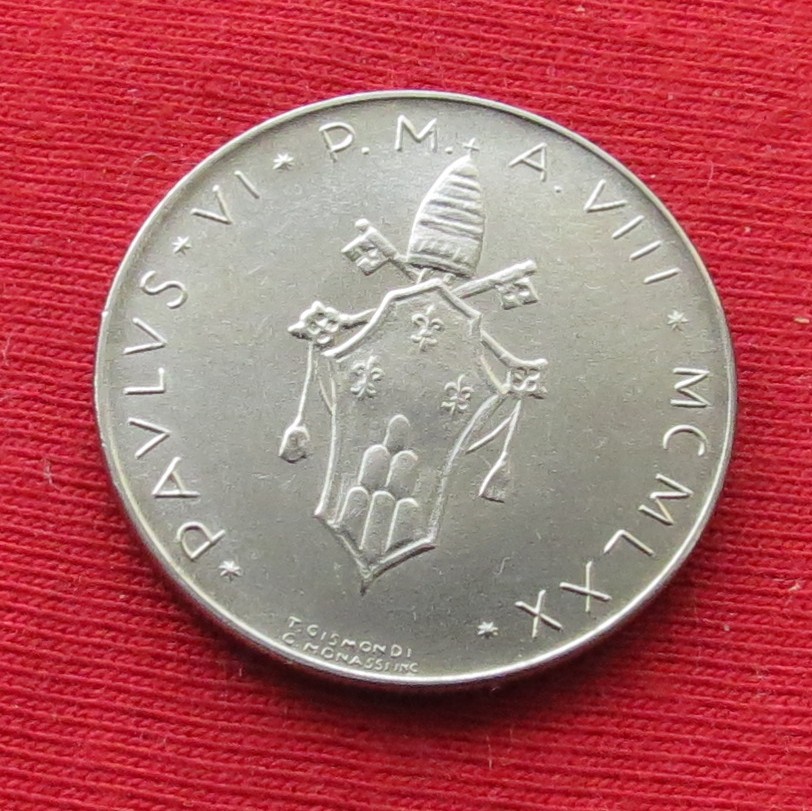  Vatikan 50 lire 1970   