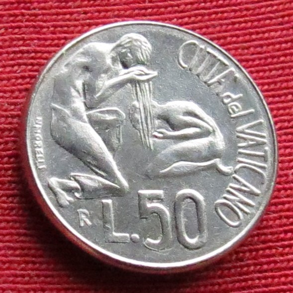 Vatikan 50 lire 1991