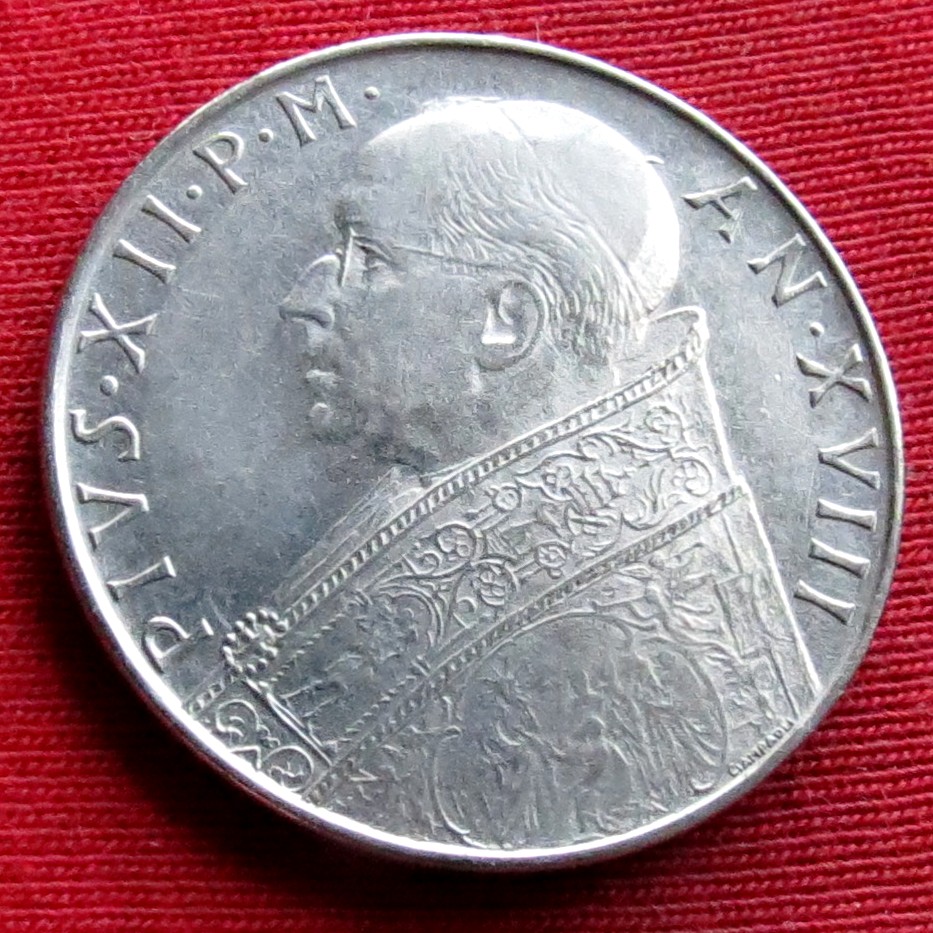  Vatikan 100 lire 1956   