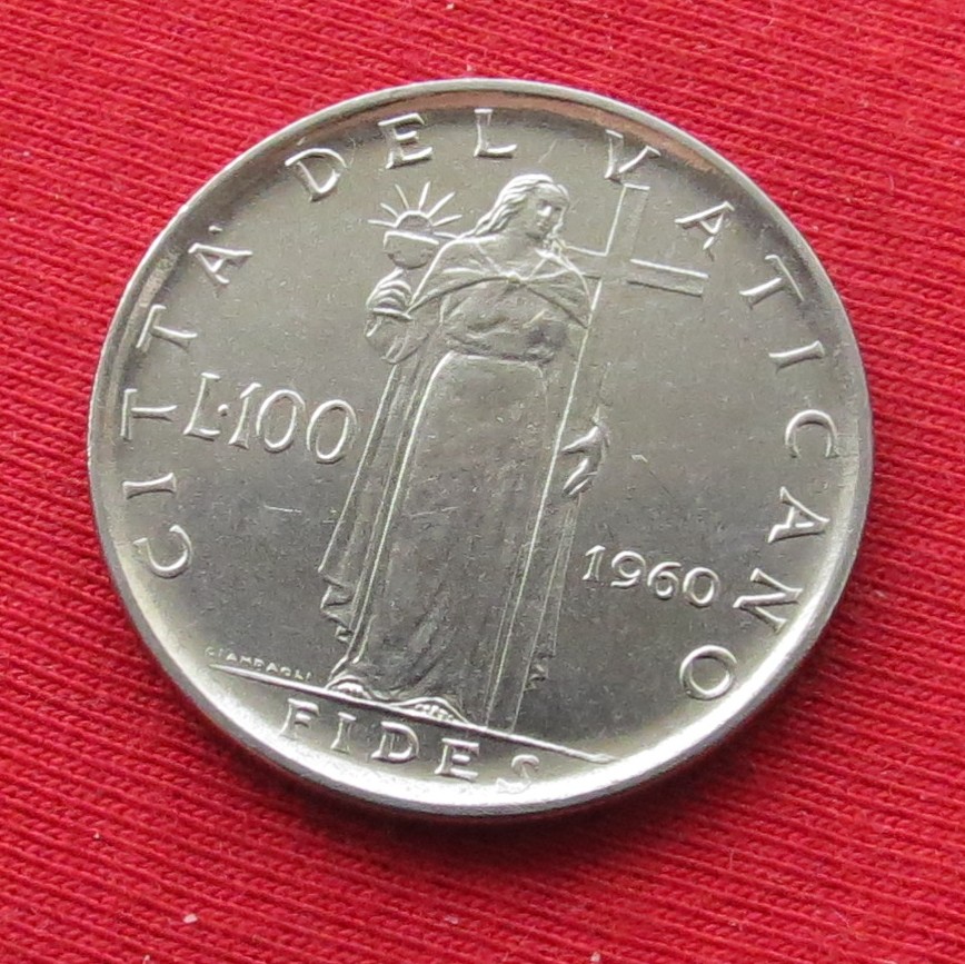  Vatikan 100 lire 1960   