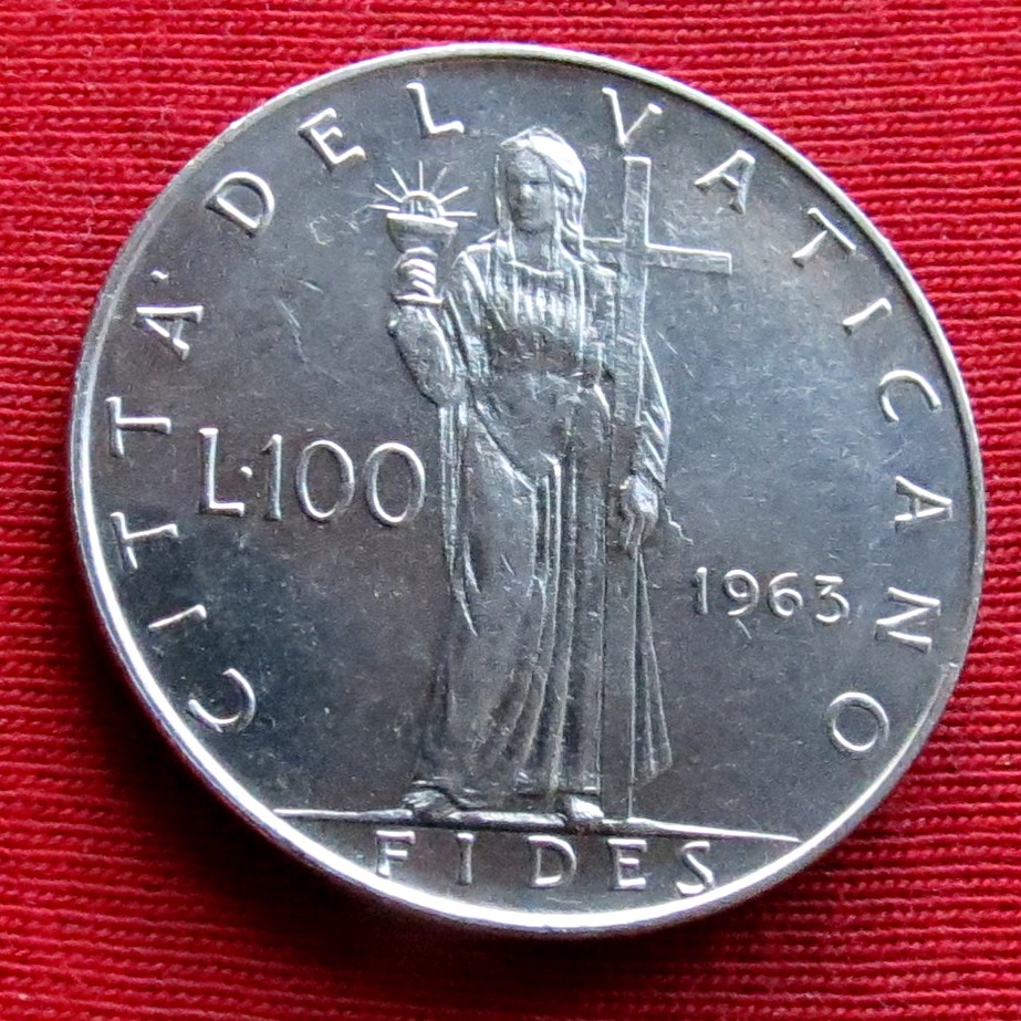  Vatikan 100 lire 1963   
