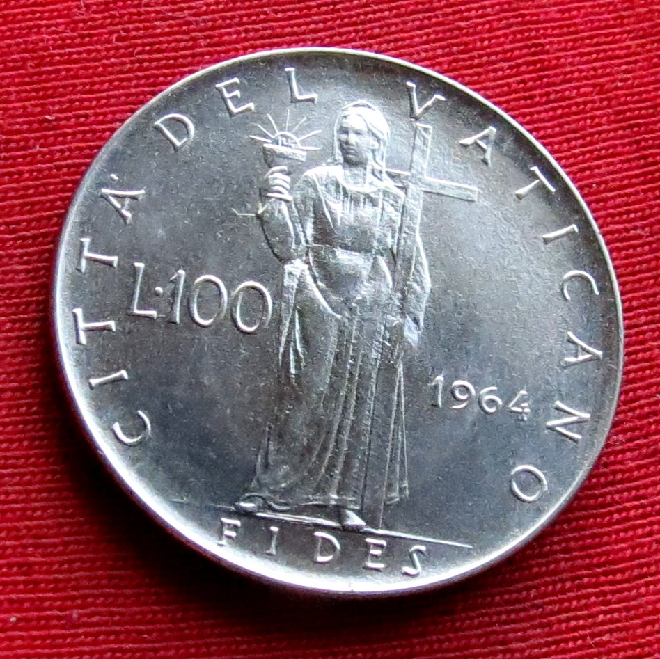 Vatikan 100 lire 1964