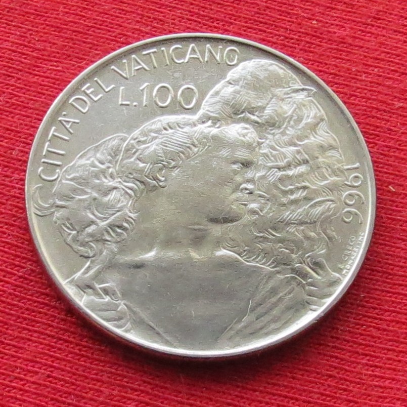 Vatican 100 lire 1966