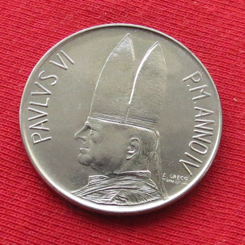  Vatican 100 lire 1966   