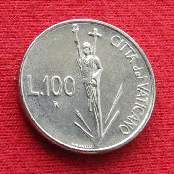 Vatican 100 lire 1991