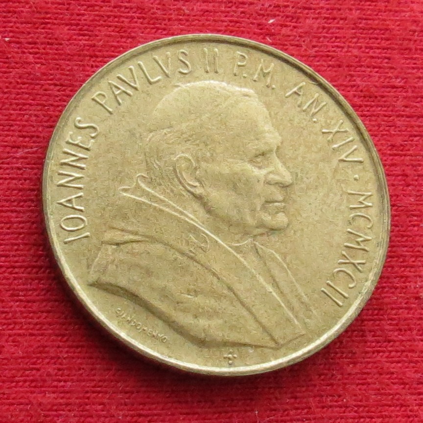  Vatican 200 lire 1992   