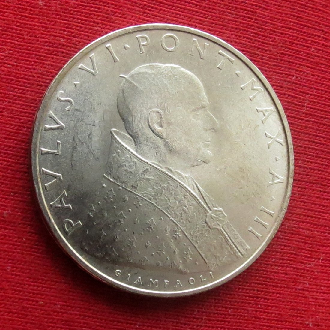 Vatican 500 lire 1965
